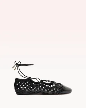 Ballerina Tresse Flat Black