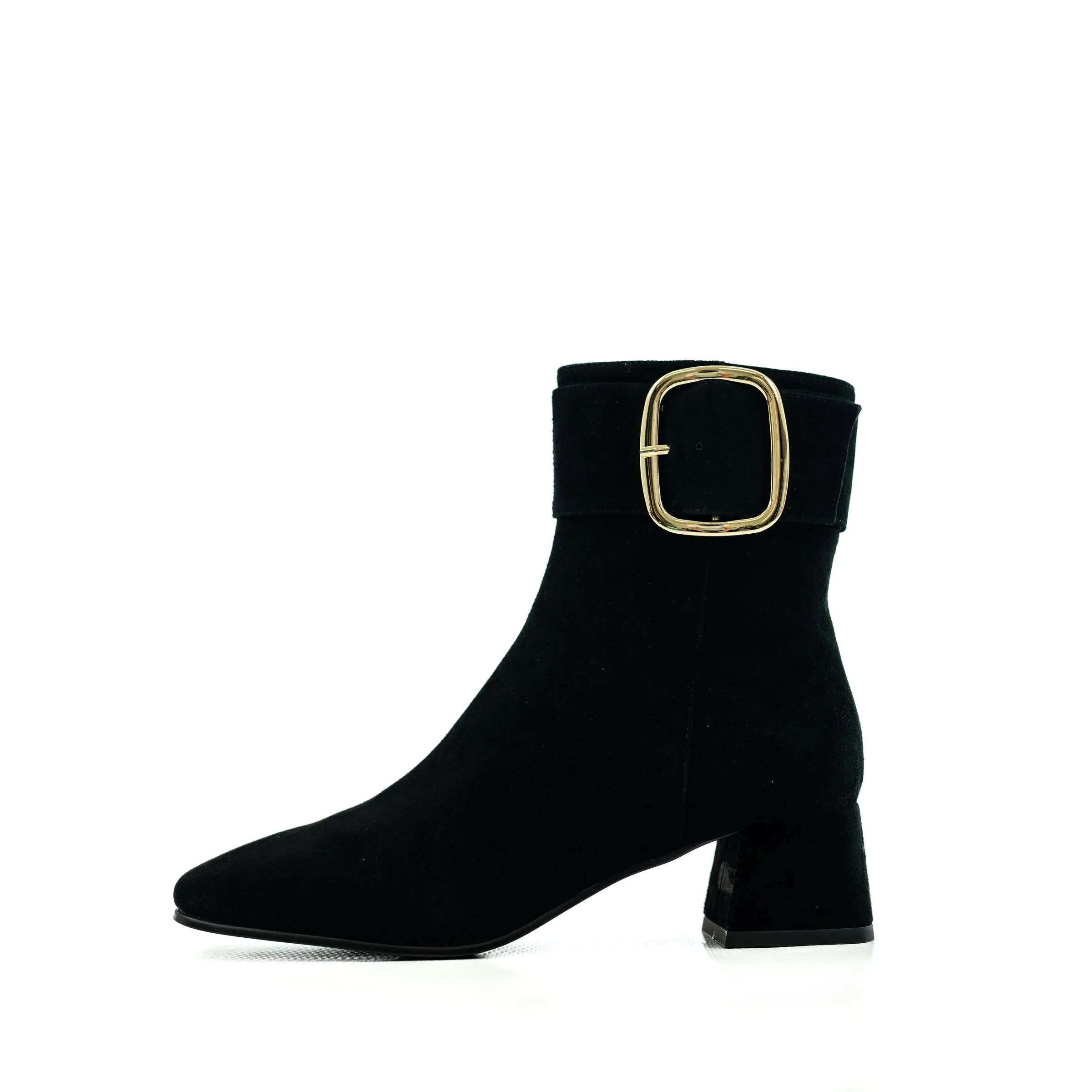 Bibi Lou Black Block Heel Boot