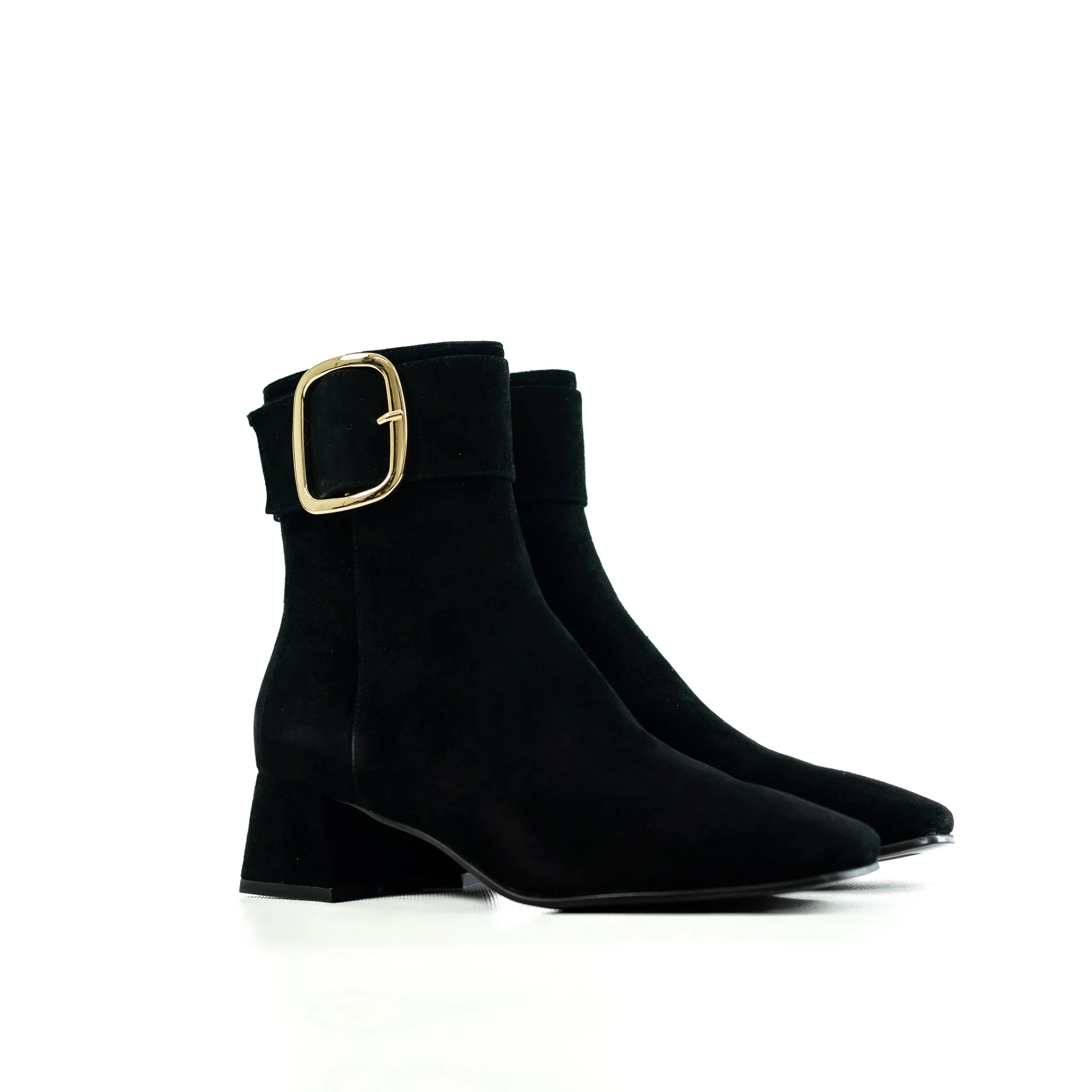 Bibi Lou Black Block Heel Boot