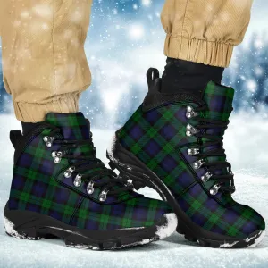 Black Watch Tartan Alpine Boots