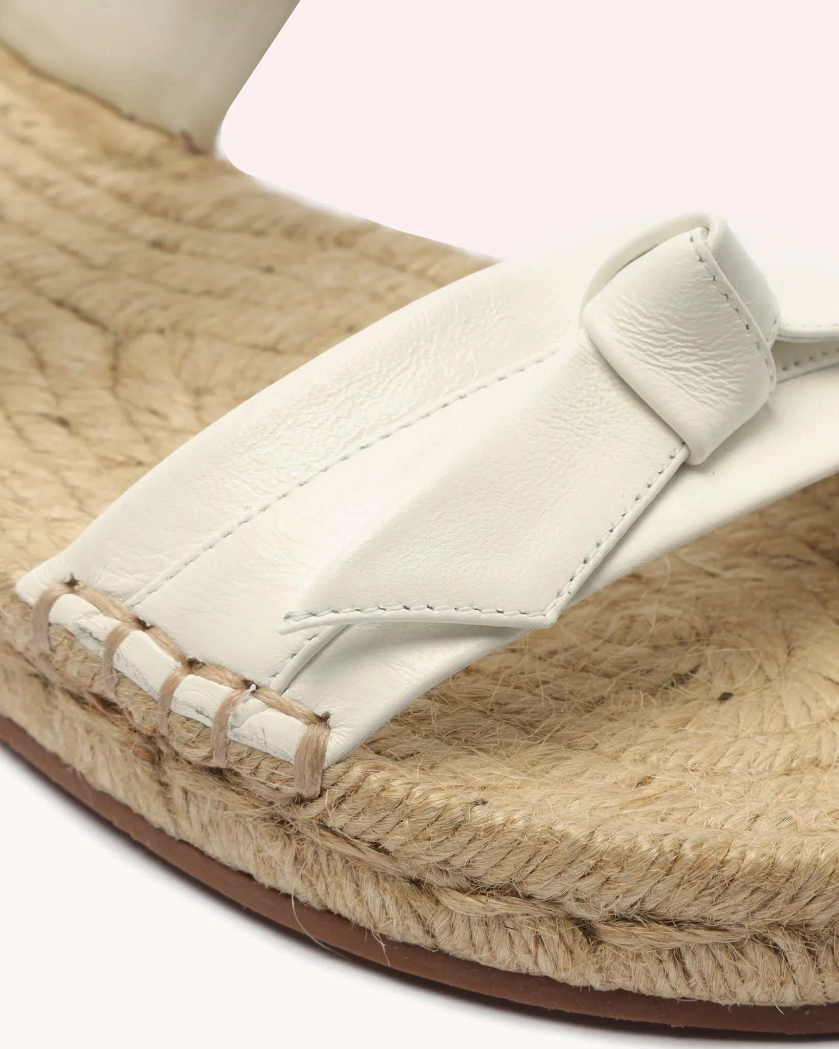 Clarita Espadrille White