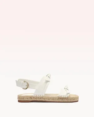 Clarita Espadrille White