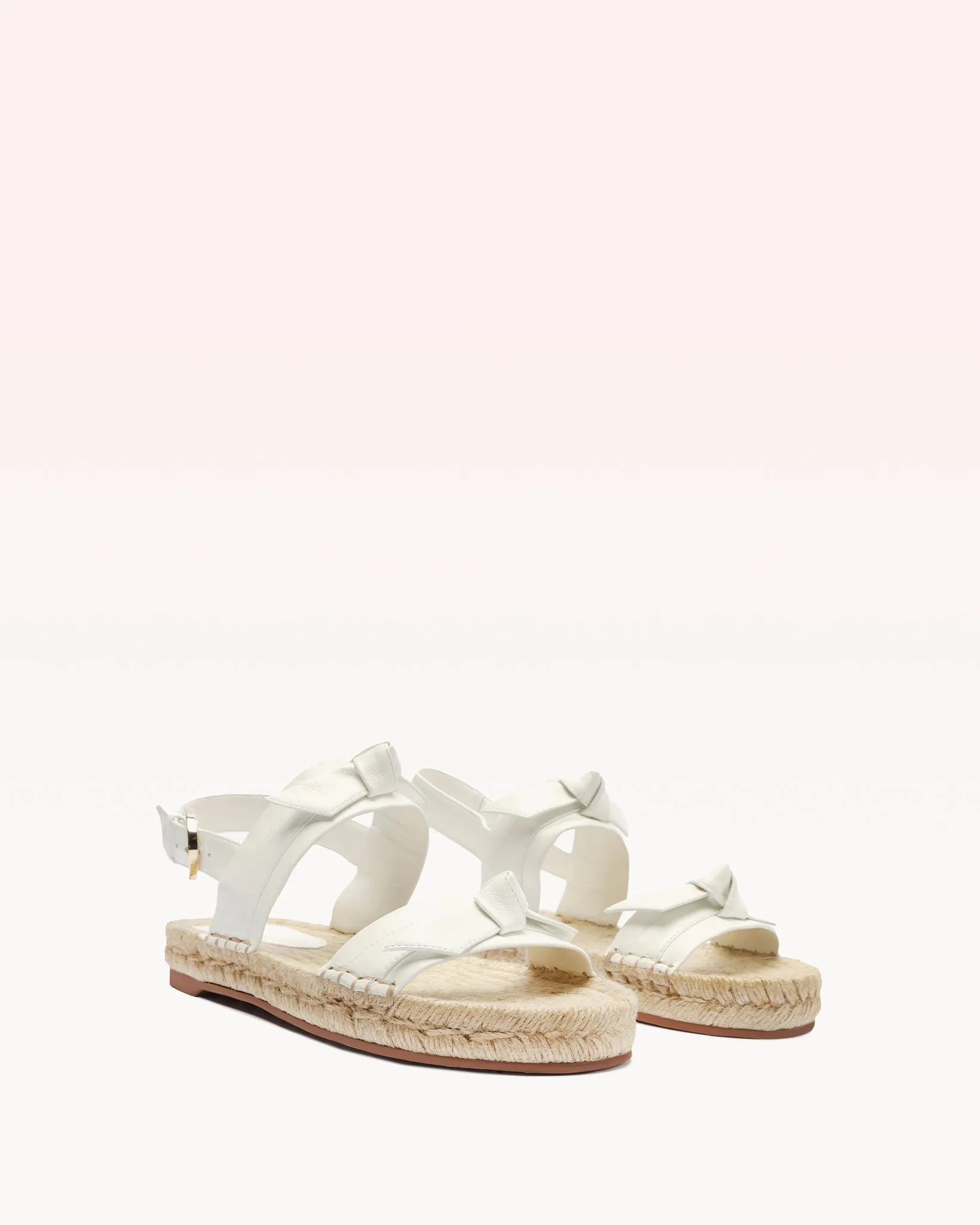 Clarita Espadrille White