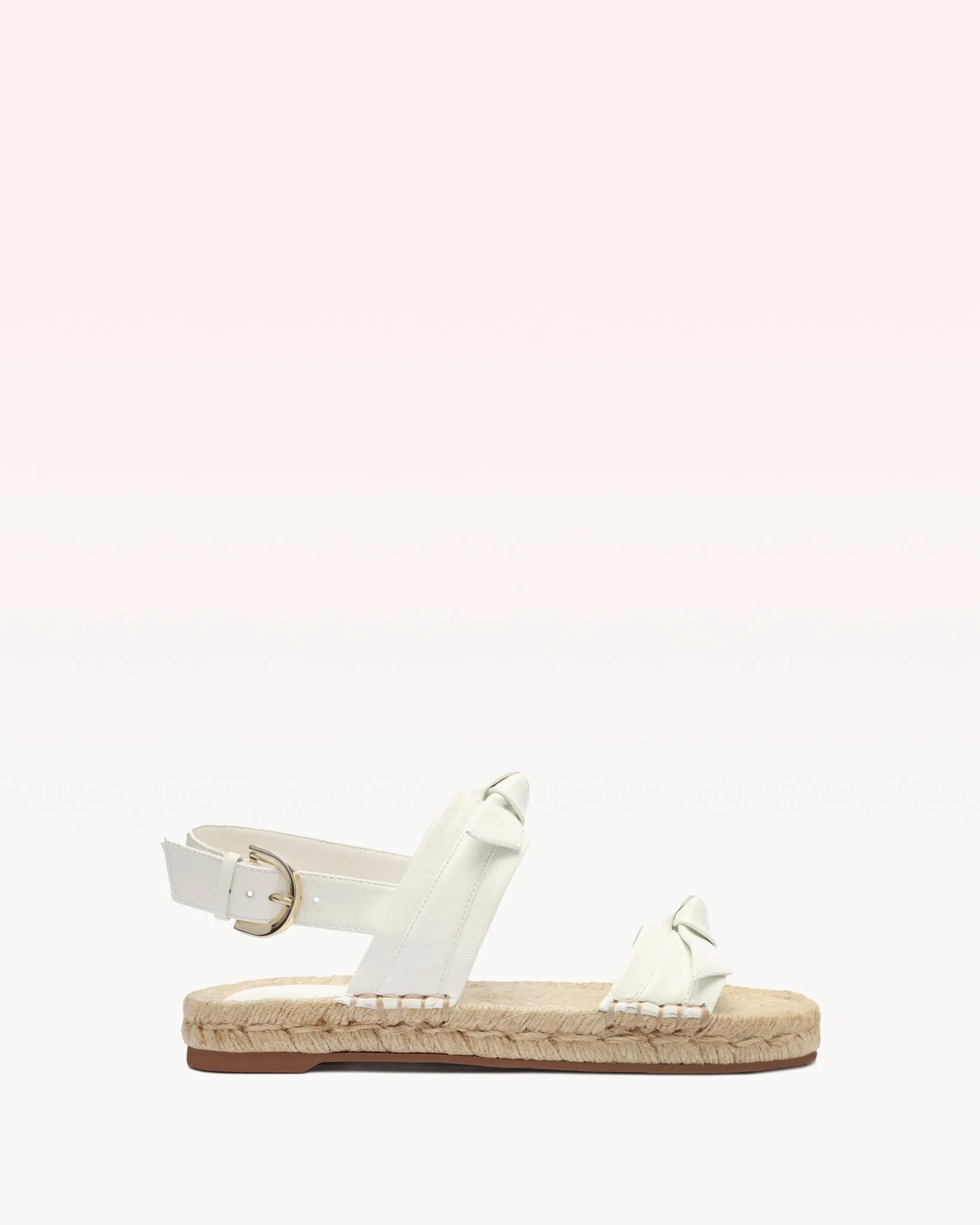 Clarita Espadrille White