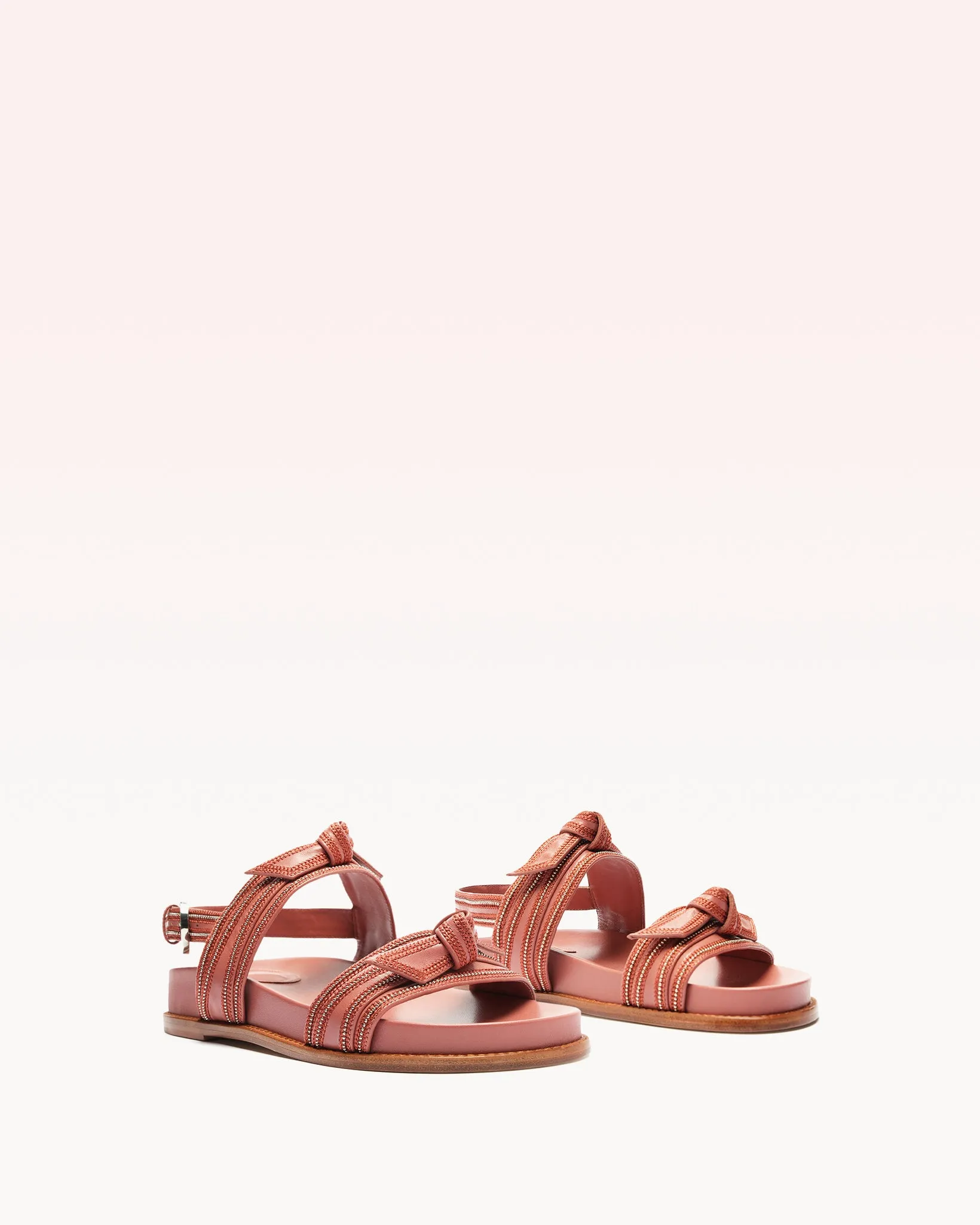 Clarita Sport Sandal Embroidery Clay