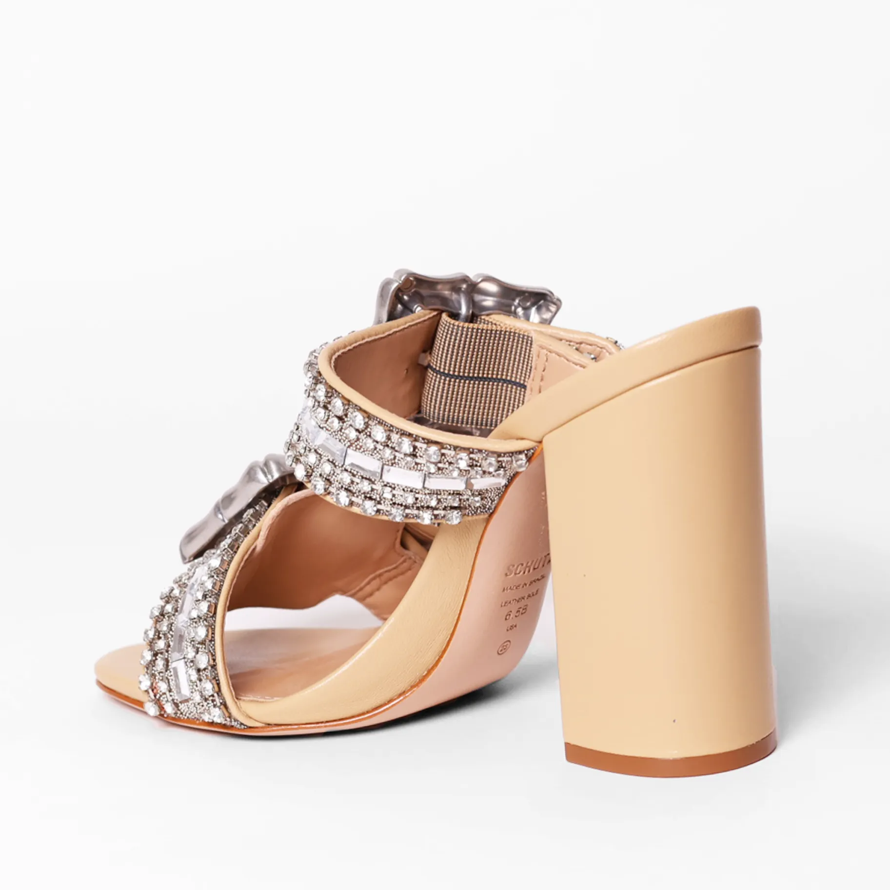 Enola Shine  Leather Sandal