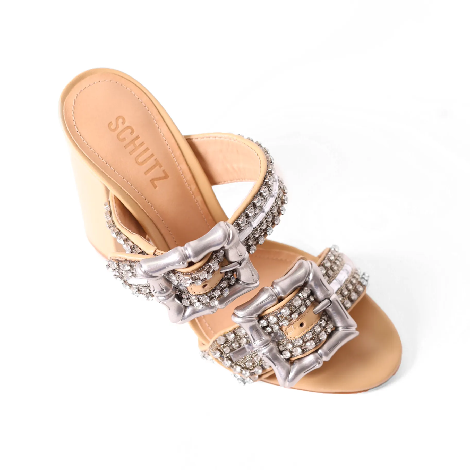 Enola Shine  Leather Sandal