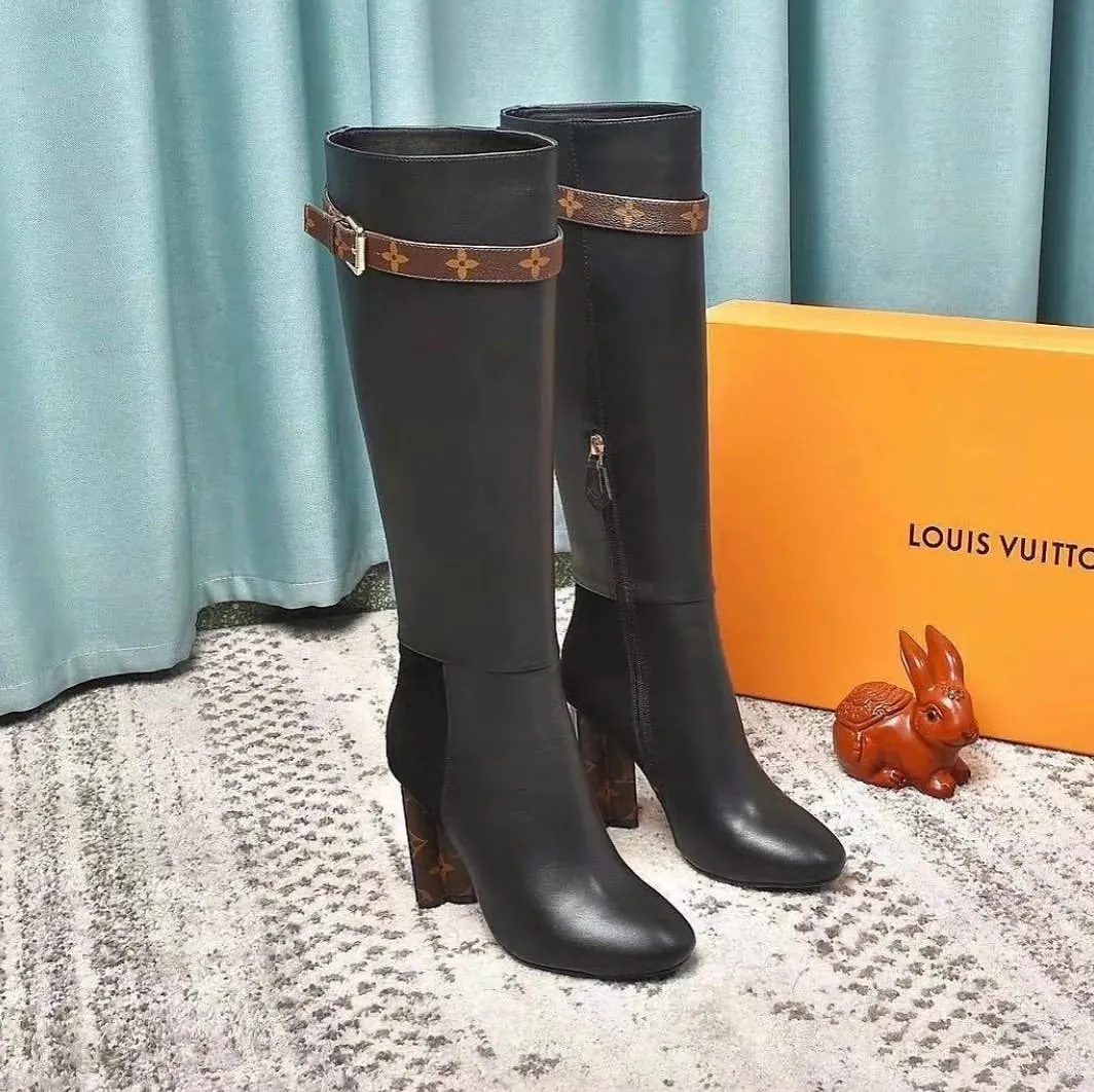 Luxury Long Boots - LOV - 6079