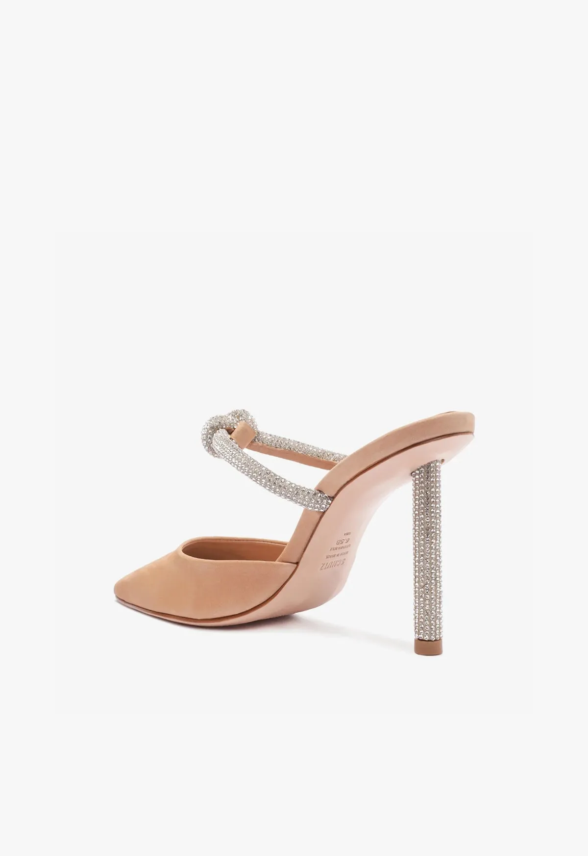 Pearl Glam Pin Heel Pump