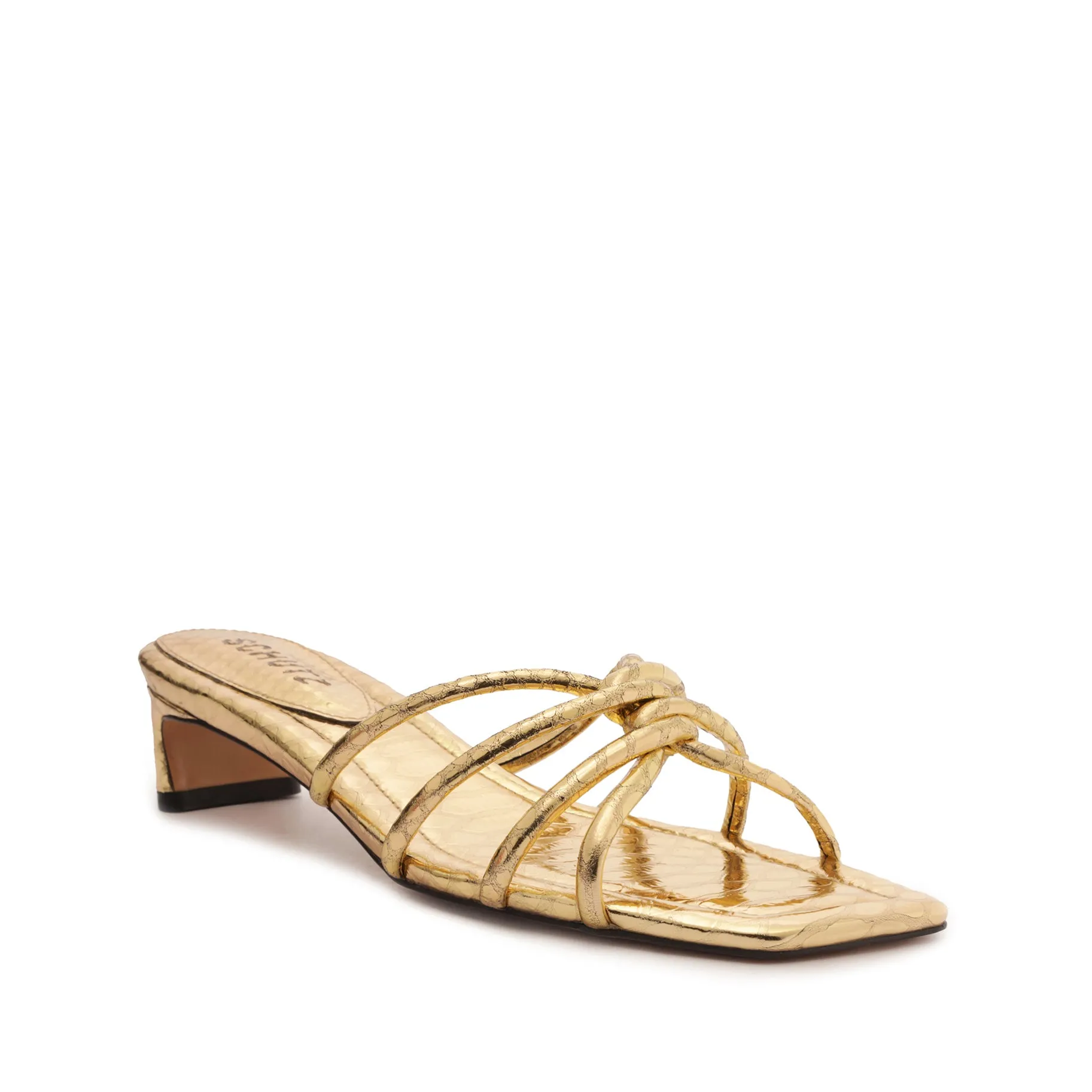 Rachel Mule Metallic Sandal