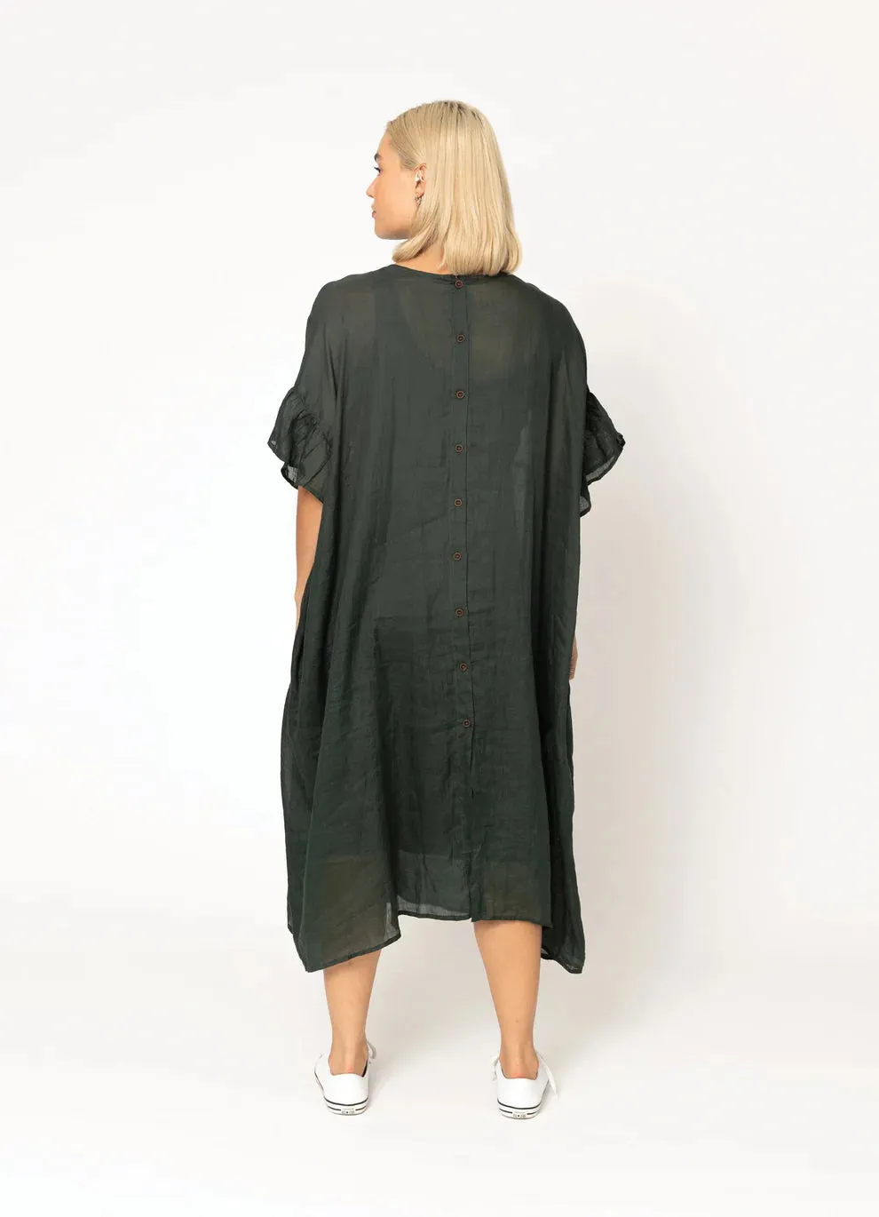 Reina Dress - Dark Green