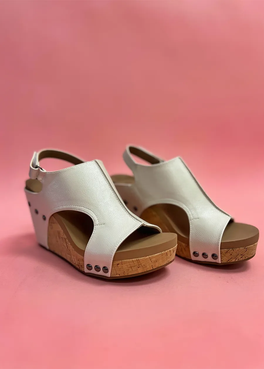 Tiffanee Ivory Wedges