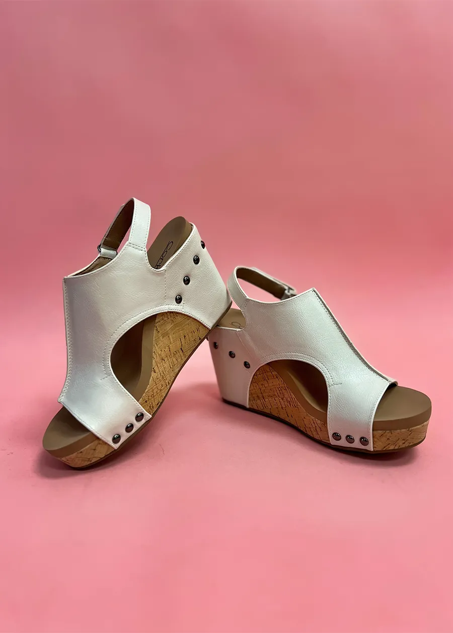 Tiffanee Ivory Wedges