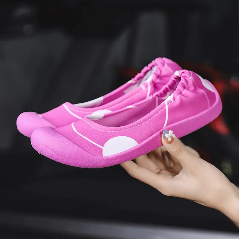 Women's Slip-on Outdoor Fitness Ballet Flat Shoes